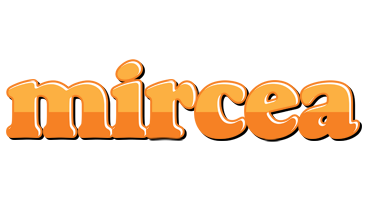 Mircea orange logo