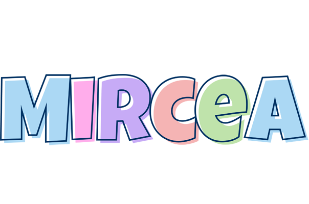 Mircea pastel logo