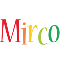 Mirco birthday logo