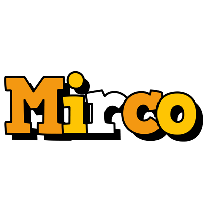 Mirco cartoon logo