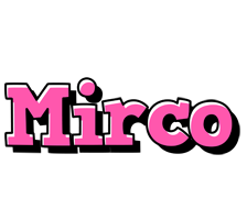 Mirco girlish logo