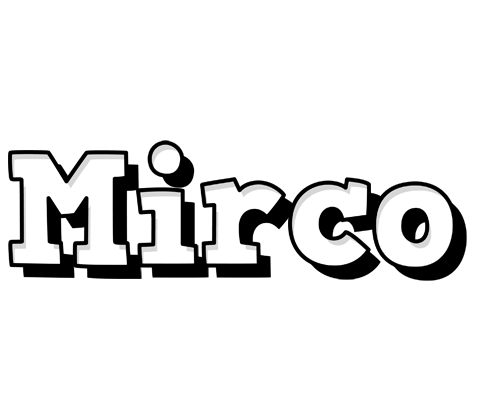 Mirco snowing logo