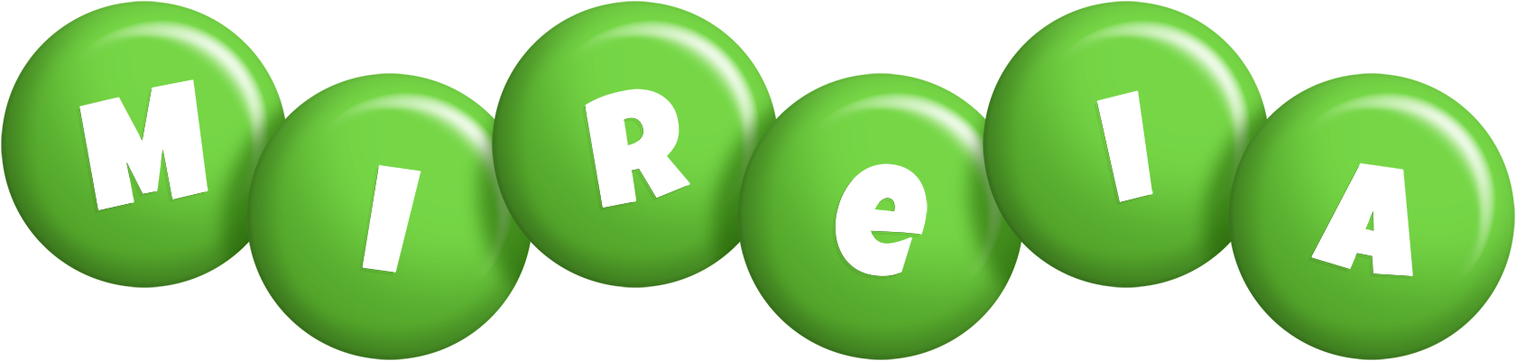 Mireia candy-green logo