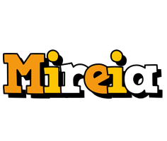 Mireia cartoon logo