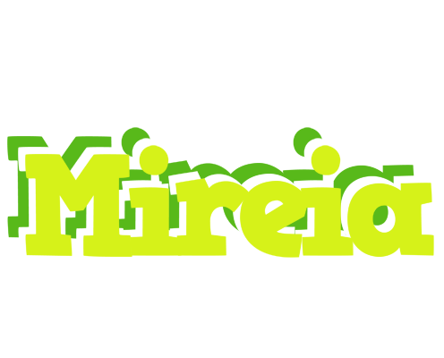 Mireia citrus logo