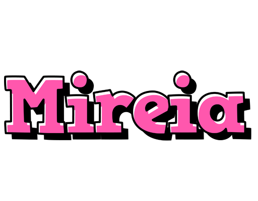 Mireia girlish logo