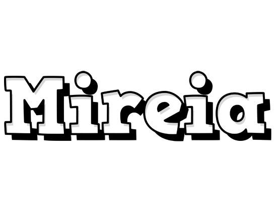 Mireia snowing logo