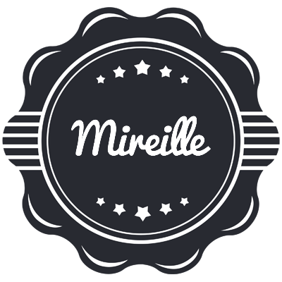 Mireille badge logo