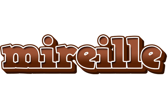 Mireille brownie logo