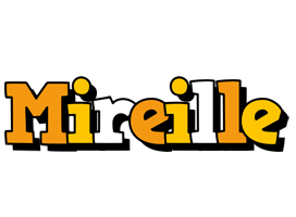 Mireille cartoon logo