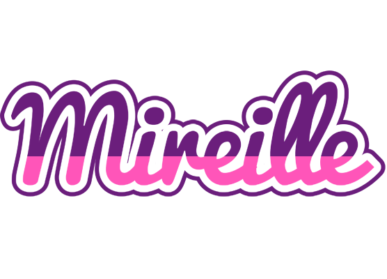 Mireille cheerful logo