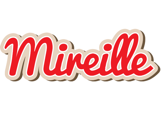 Mireille chocolate logo
