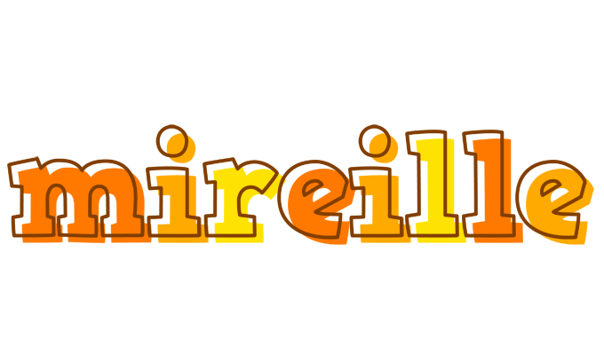 Mireille desert logo