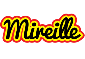 Mireille flaming logo