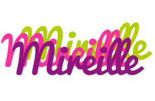 Mireille flowers logo