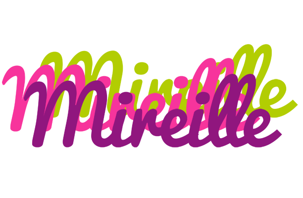 Mireille flowers logo