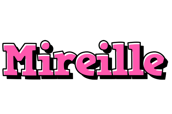 Mireille girlish logo
