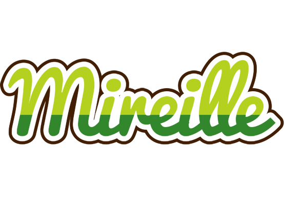 Mireille golfing logo