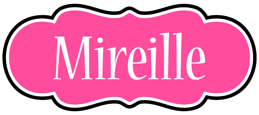 Mireille invitation logo