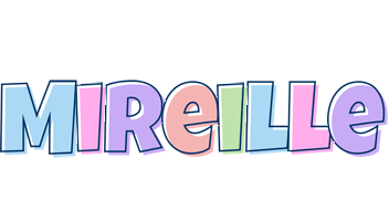 Mireille pastel logo