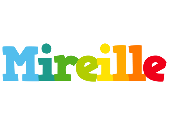 Mireille rainbows logo