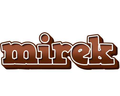 Mirek brownie logo