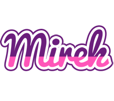 Mirek cheerful logo