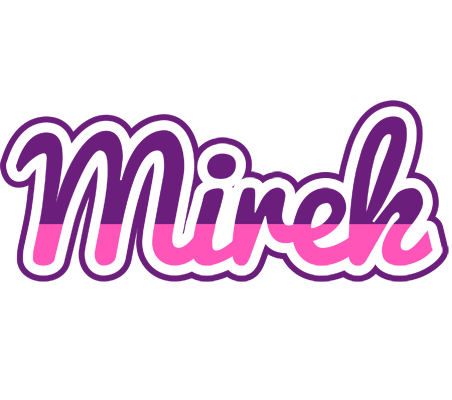 Mirek cheerful logo
