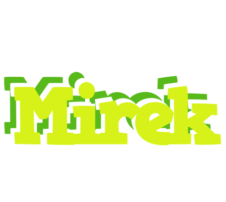 Mirek citrus logo