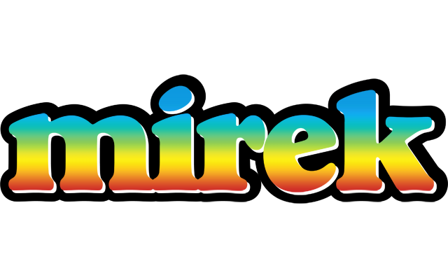 Mirek color logo