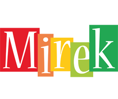 Mirek colors logo