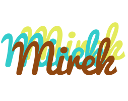 Mirek cupcake logo