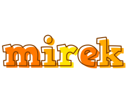 Mirek desert logo
