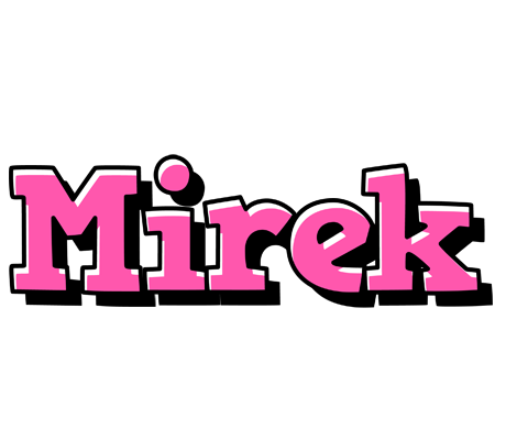 Mirek girlish logo