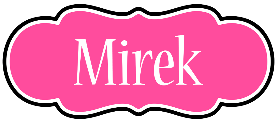 Mirek invitation logo