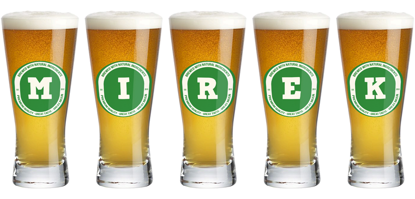 Mirek lager logo