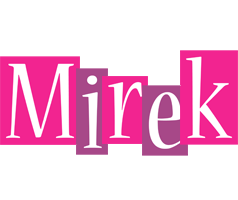 Mirek whine logo