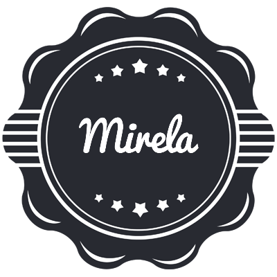 Mirela badge logo