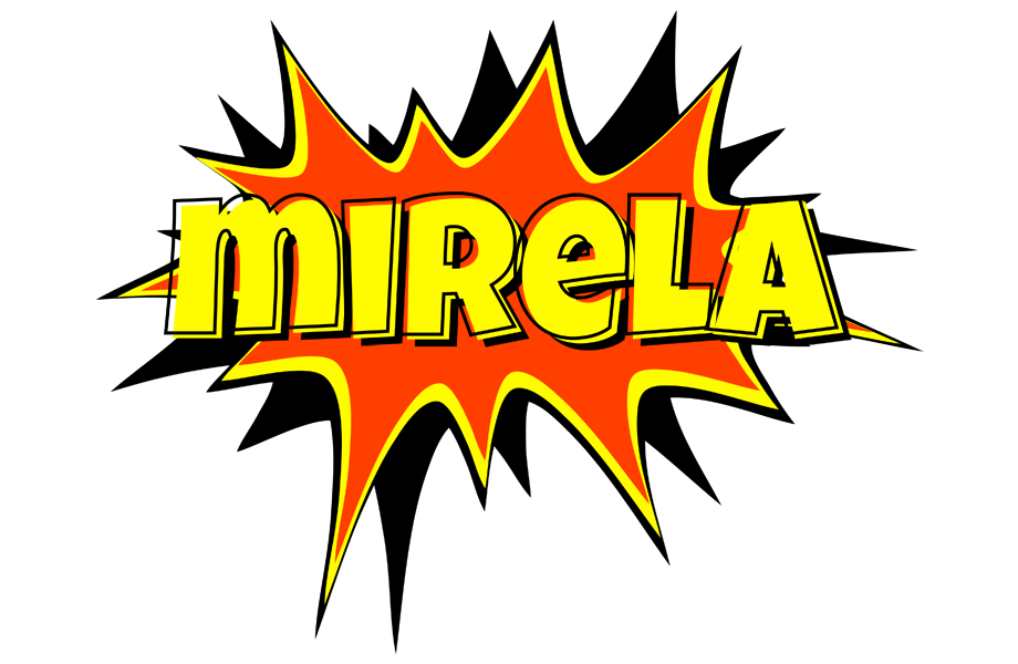 Mirela bazinga logo