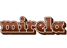 Mirela brownie logo