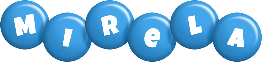 Mirela candy-blue logo