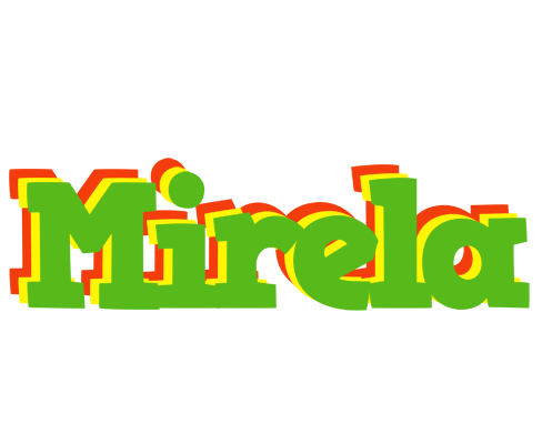 Mirela crocodile logo