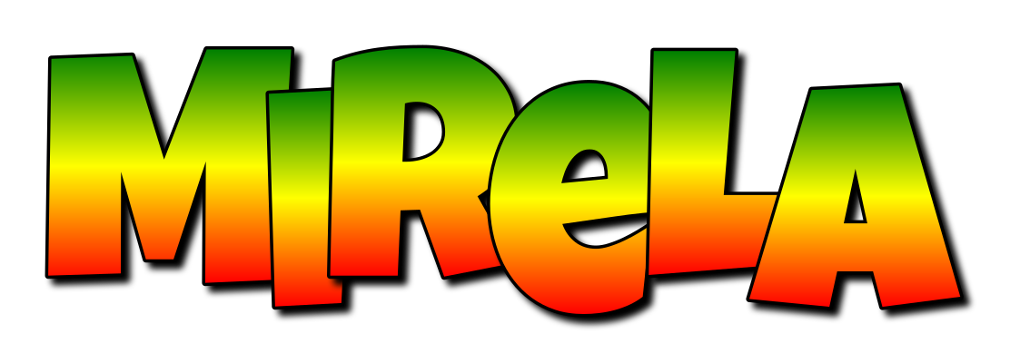 Mirela mango logo