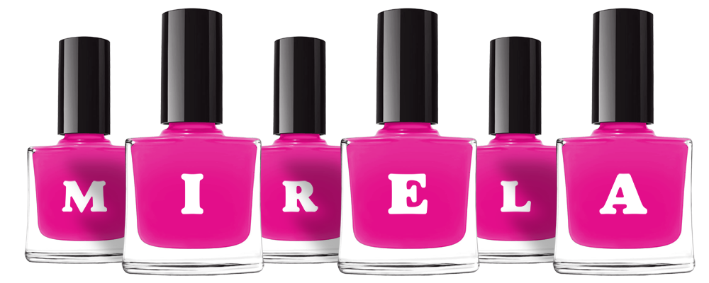 Mirela nails logo
