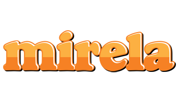 Mirela orange logo