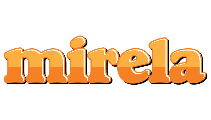 Mirela orange logo