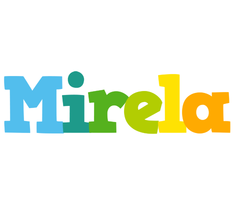Mirela rainbows logo