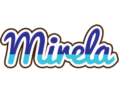 Mirela raining logo
