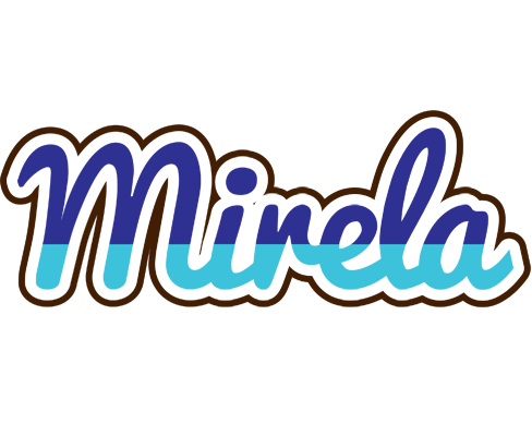 Mirela raining logo