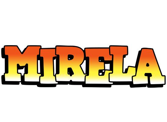 Mirela sunset logo